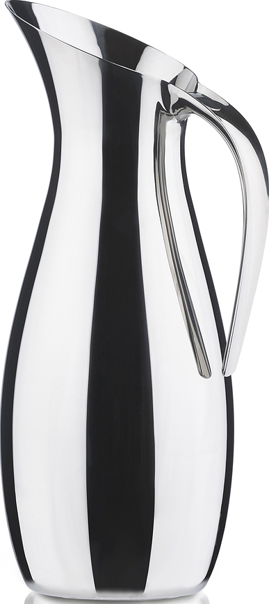 Jarra de agua de acero inoxidable pulido Rocks, 1,7 L