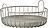 Kosz do przechowywania Inu taupe