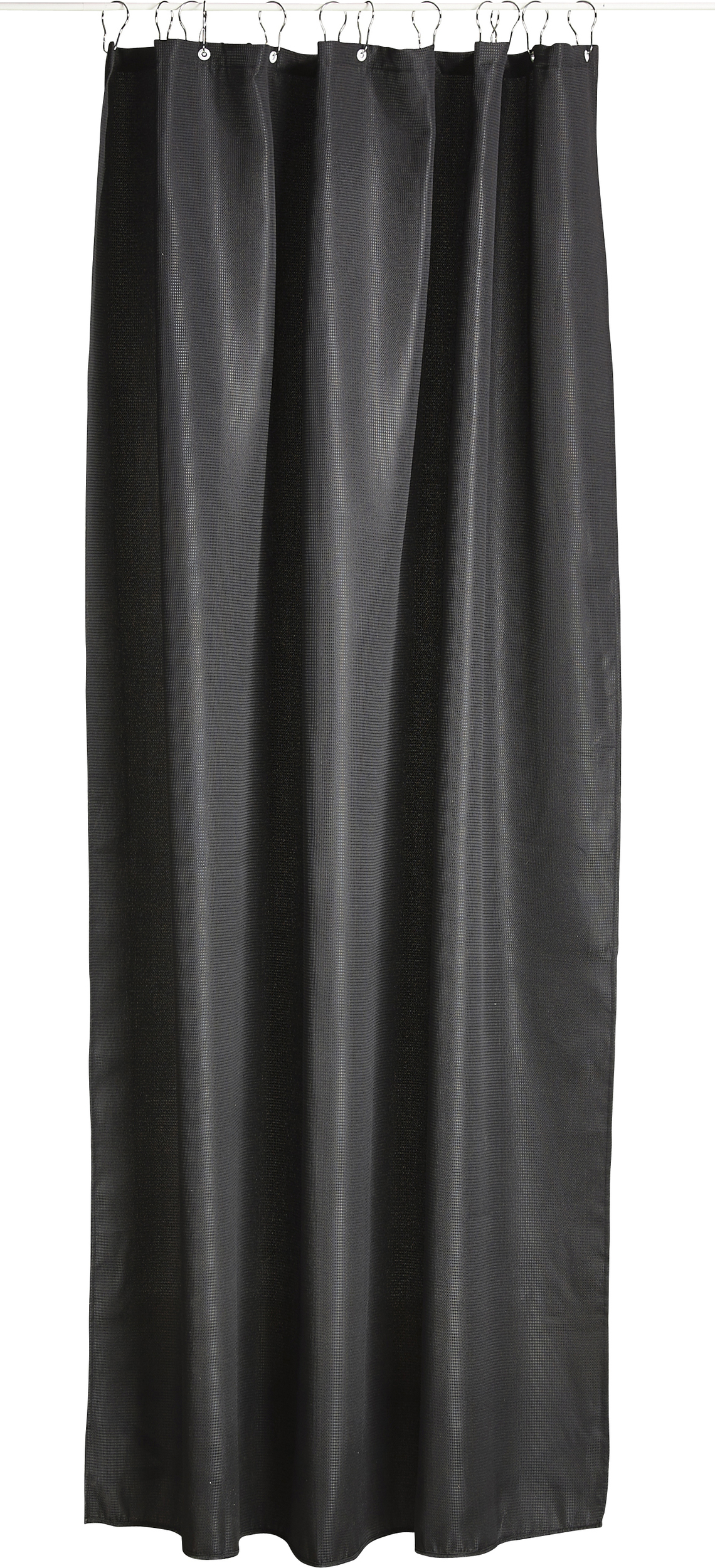 Lux Duschvorhang schwarz