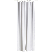 Lux Shower curtain white