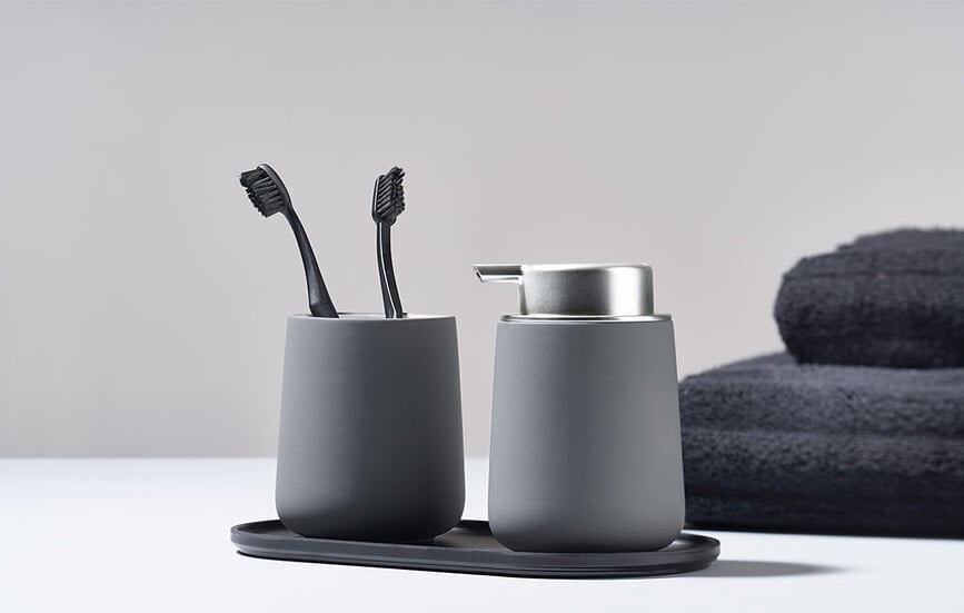 Nova Lonček za zobne ščetke, bel