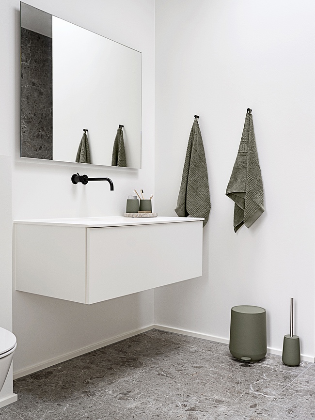 Nova Poubelle de salle de bain, 3 L, taupe