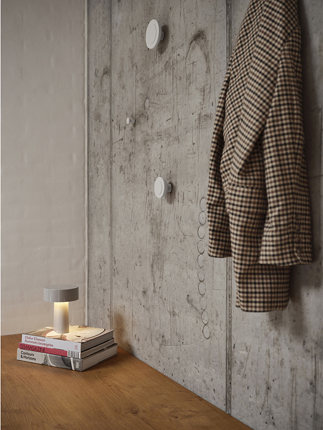 Oblong Lampe de Table sans fil, marron