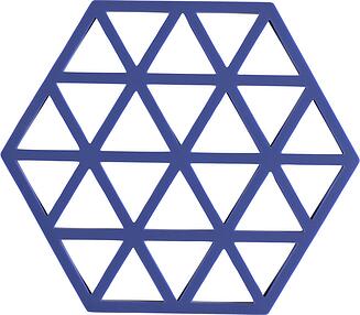 Paliktnis zem karstiem ēdieniem Triangles indigo