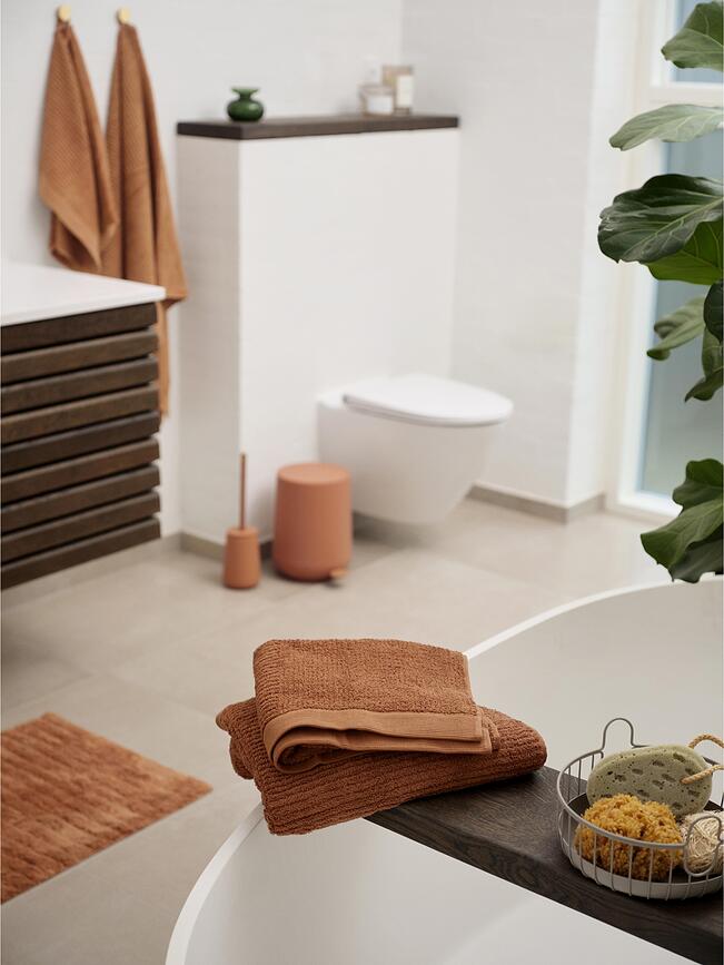 Papelera para baño Nova, 3 L, topo