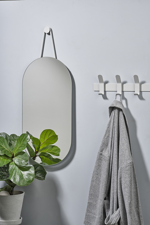 Perchero de pared A-Rack, negro