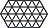 Підставка під гаряче Triangles 24 см, чорна