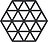 Підставка під гаряче Triangles чорна