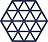 Підставка під гаряче Triangles, темно-синя