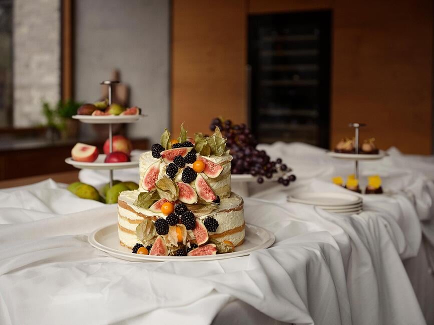 Plato de Servir de porcelana Eau, 32 cm, blanco