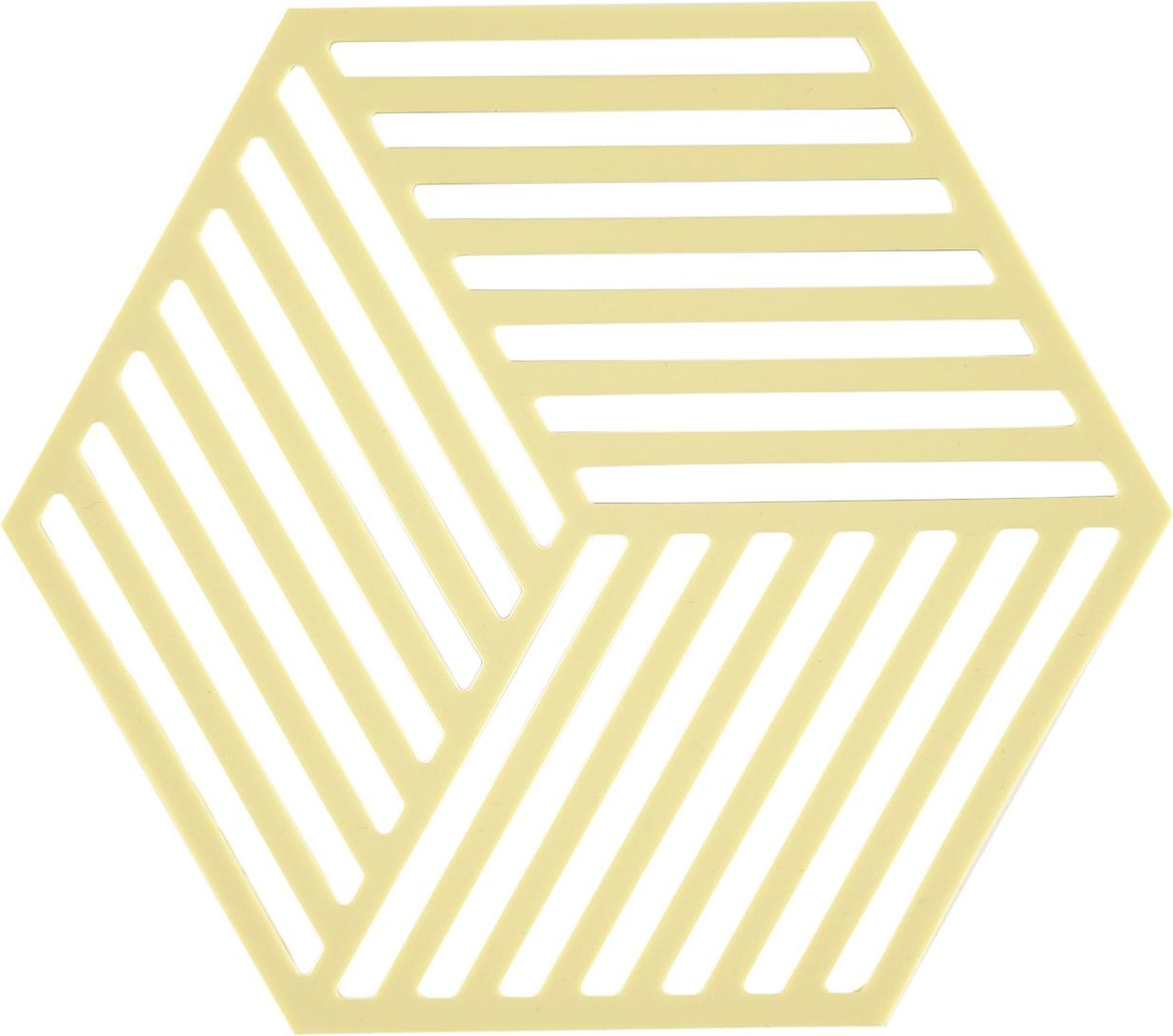 Podstawka pod gorące naczynia Hexagon szampańska