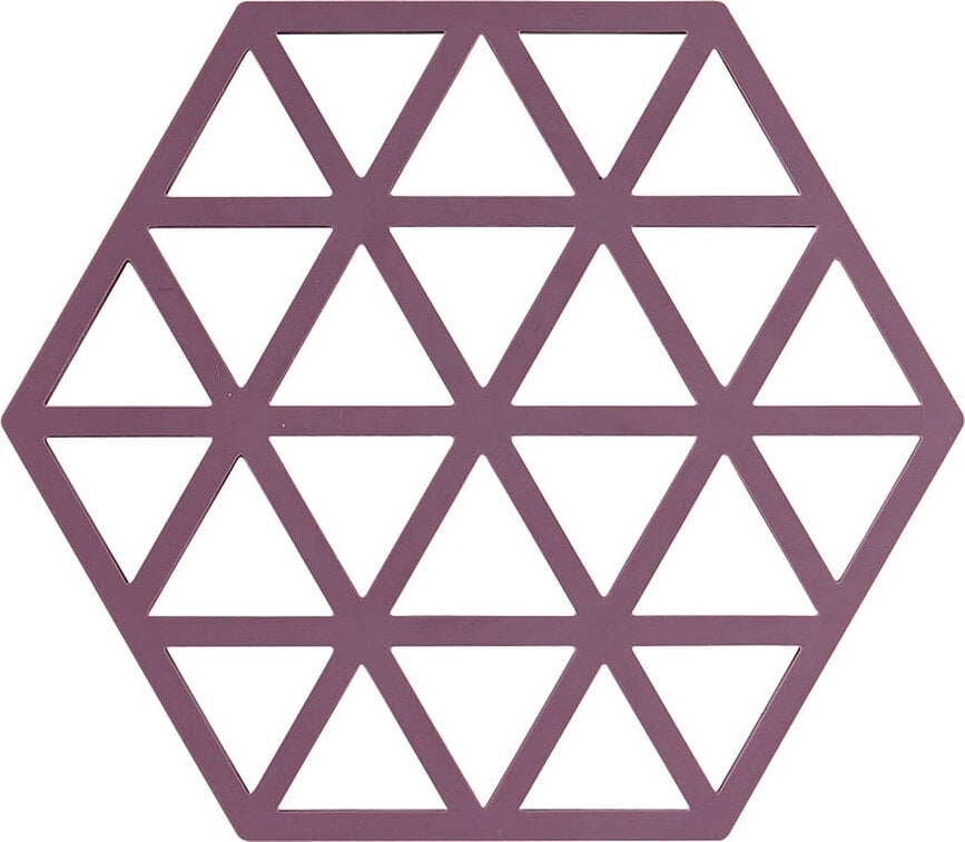 Podstawka pod gorące naczynia Triangles buraczkowa