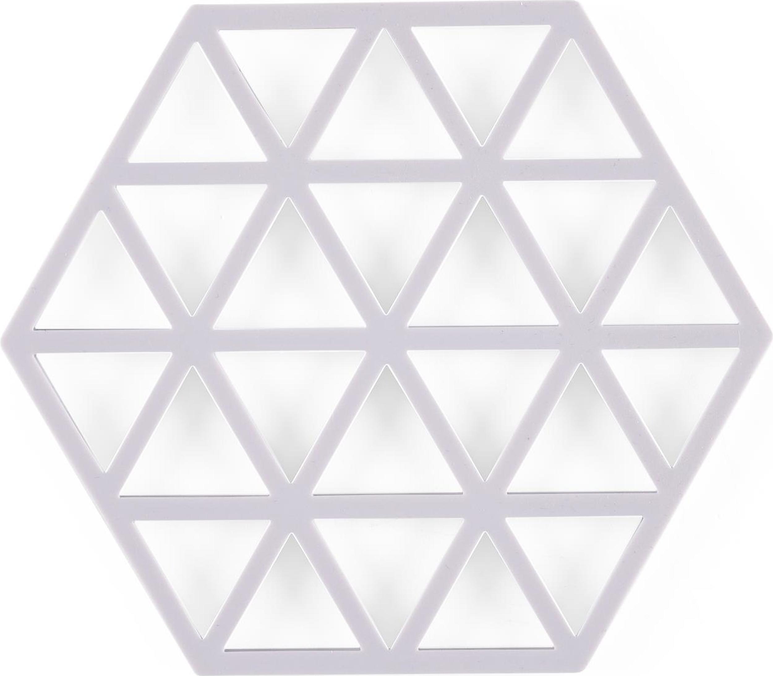 Podstawka pod gorące naczynia Triangles liliowa