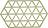 Portapiatti caldi Triangles 24 cm verde matcha