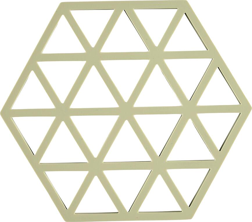 Portapiatti caldi Triangles verde matcha