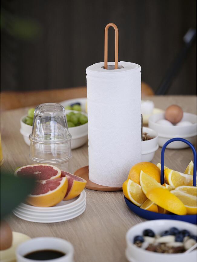 Portarrollos de cocina Singles, negro