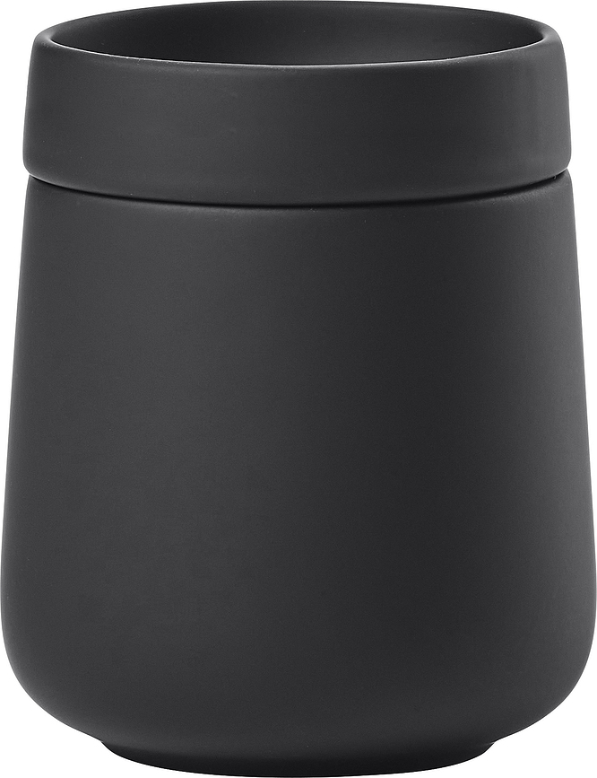 Recipient pentru baie Nova One negru