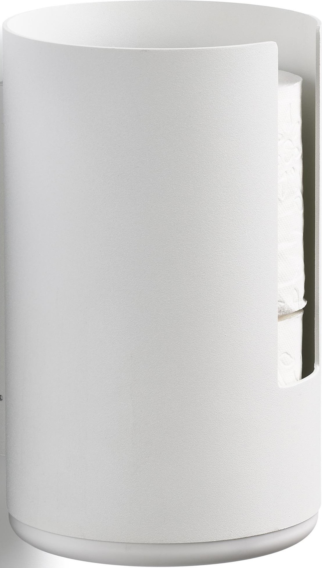 Rim Behälter für Toilettenpapier weiß hängend