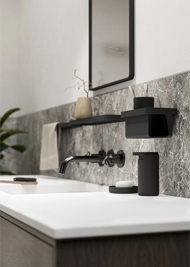 Rim Distributeur de Savon, noir