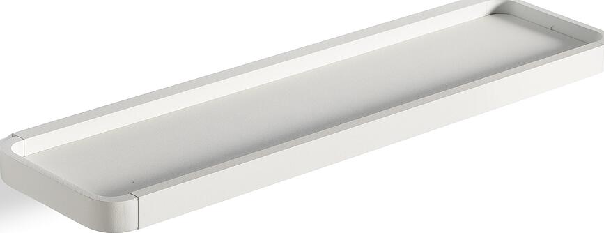 Rim Étagère de Salle de Bain, blanche
