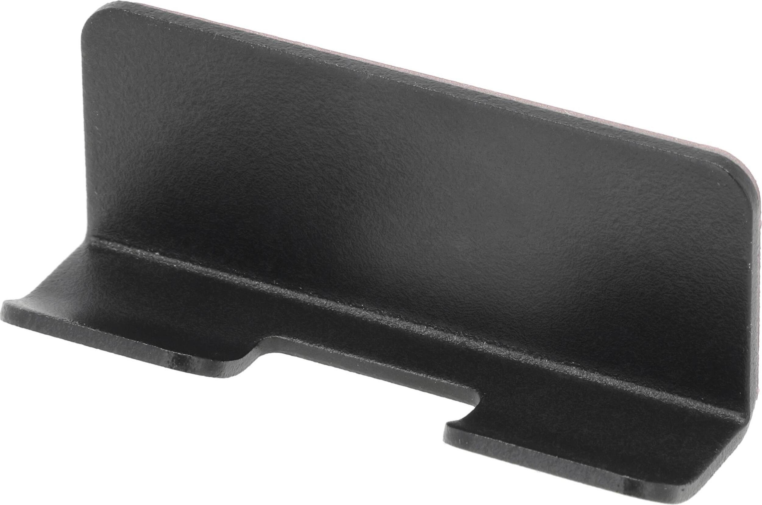 Rim Garderobenleiste schwarz doppelt