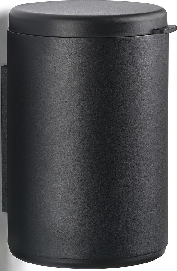 Rim Poubelle murale de salle de bain, noire