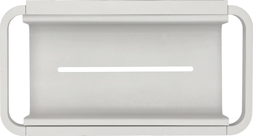 Rim Tuš polica globoka, črna