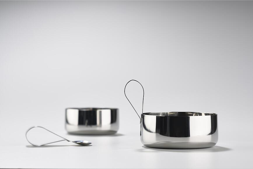 Rocks Bol de Service avec cuillère, 8,5 cm