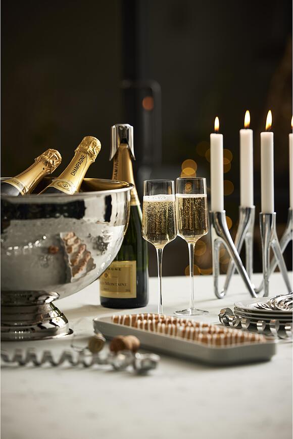 Rocks Flûtes à Champagne 210 ml, Lot de 2