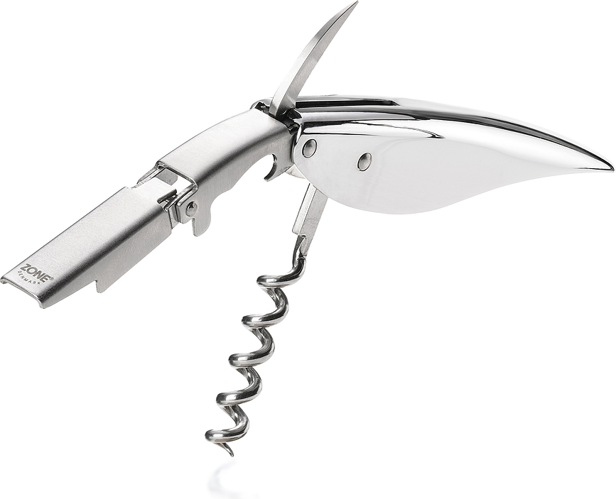 Rocks Vadičep in odpirač, jeklen, sijoč