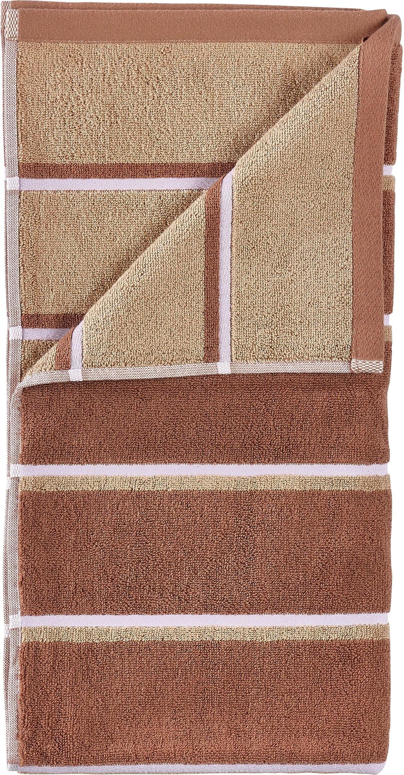 Sauna Badetuch 50 x 100 cm, terracotta