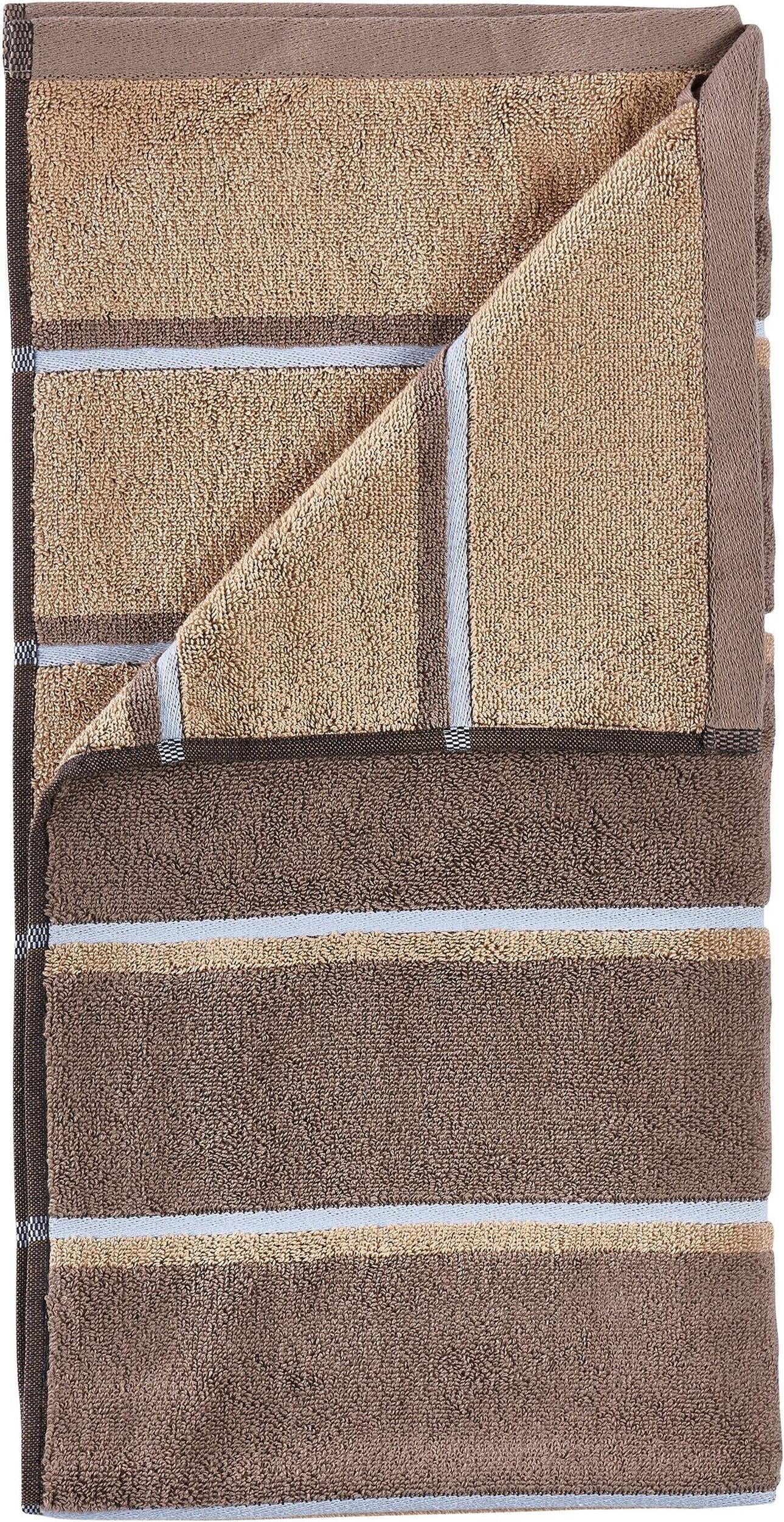 Sauna Badetuch 70 x 140 cm, Taupe