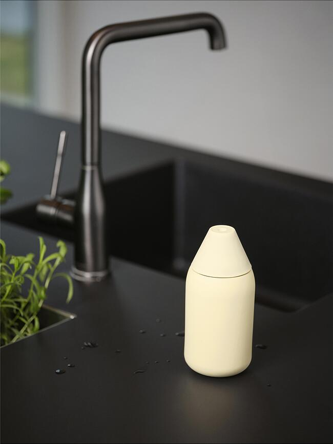 Singles Distributeur de Savon, gris chaud