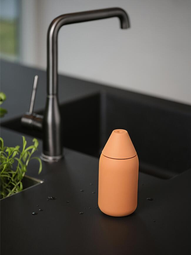 Singles Distributeur de Savon, gris chaud