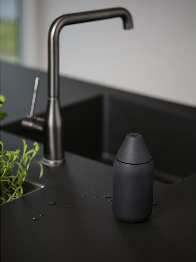 Singles Distributeur de Savon, gris chaud