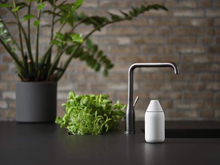 Singles Δοχείο Σαπουνιού, θερμό γκρι