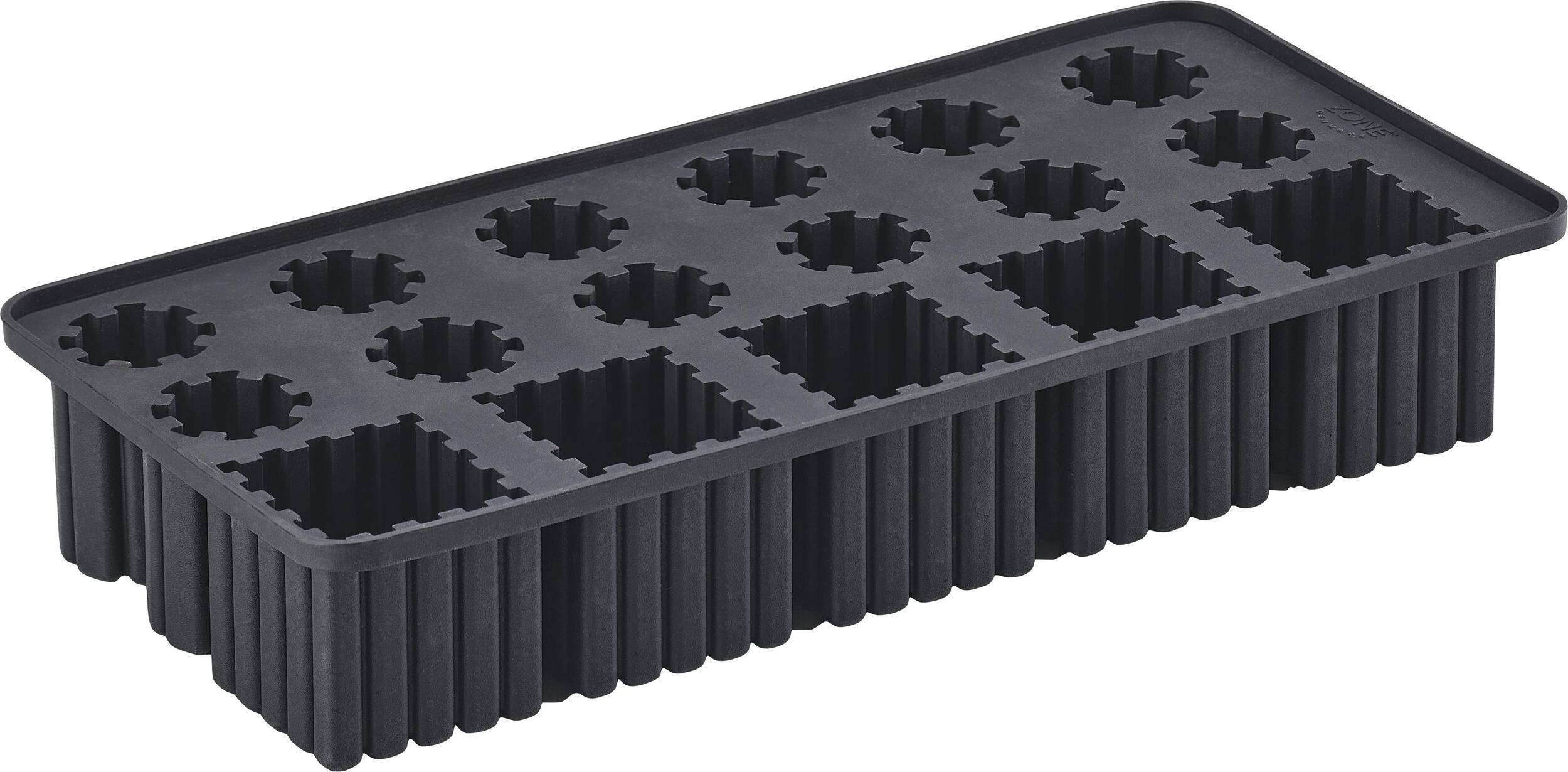 Singles Eisform schwarz