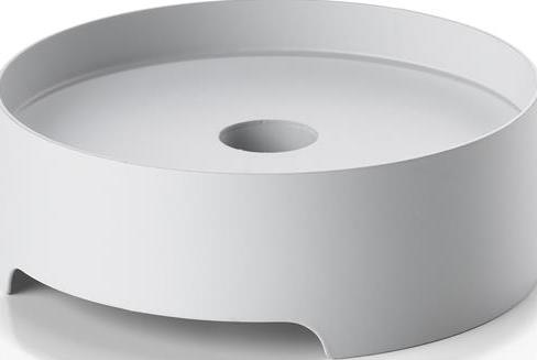 Singles Klassischer Kerzenhalter 12 cm hellgrau
