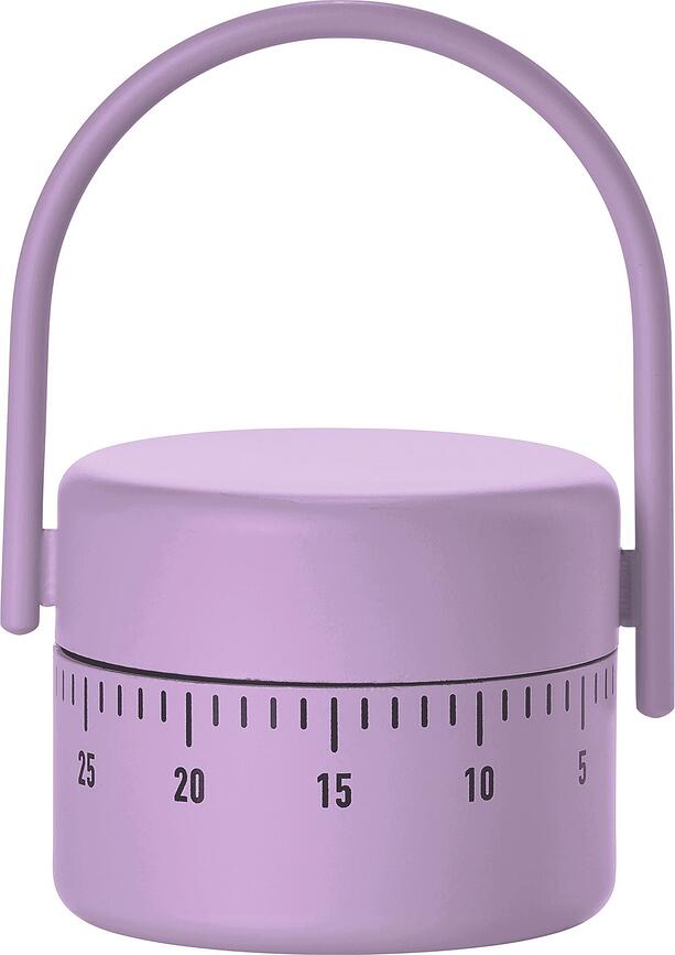 Singles Minuteur, mauve clair