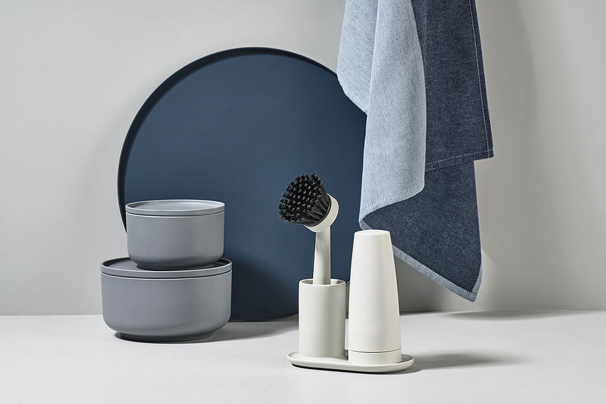 Singles Organizator za sudoper crni Set od 4 dijela