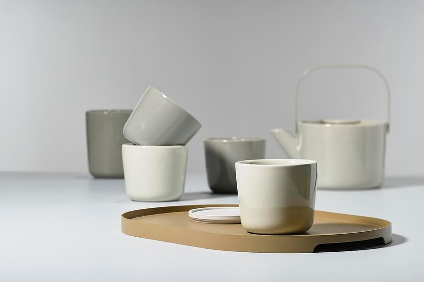 Singles Pladanj za posluživanje 16 x 35 cm crni