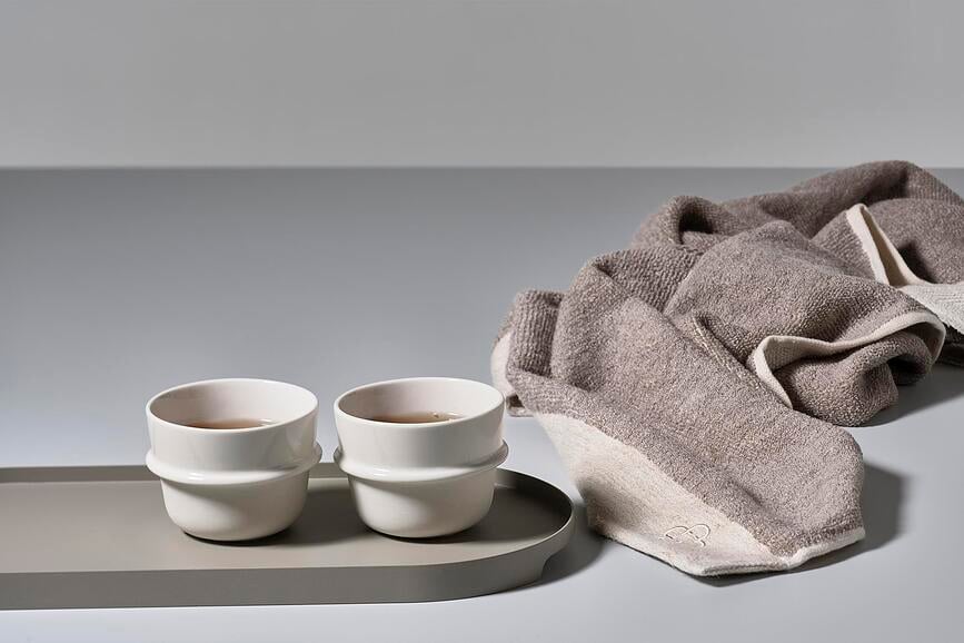 Singles Pladanj za posluživanje 16 x 35 cm crni