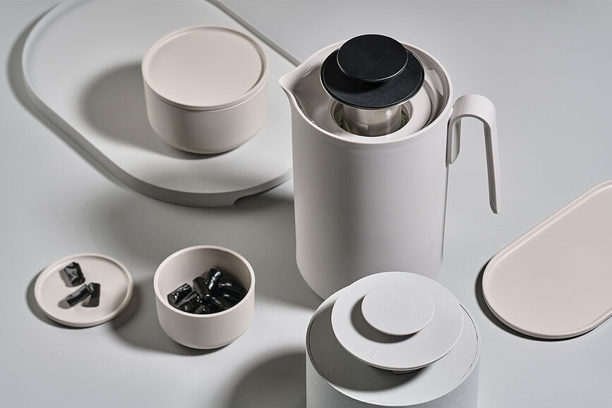 Singles Pladenj za serviranje, 23 x 35 cm, črn