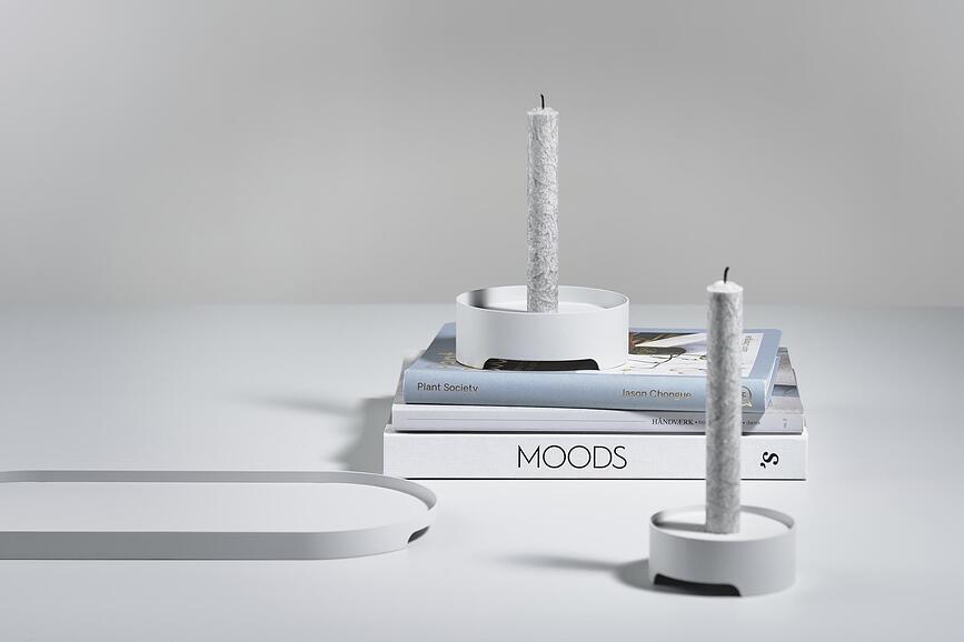 Singles Plateau de service, 16 x 35 cm, noir