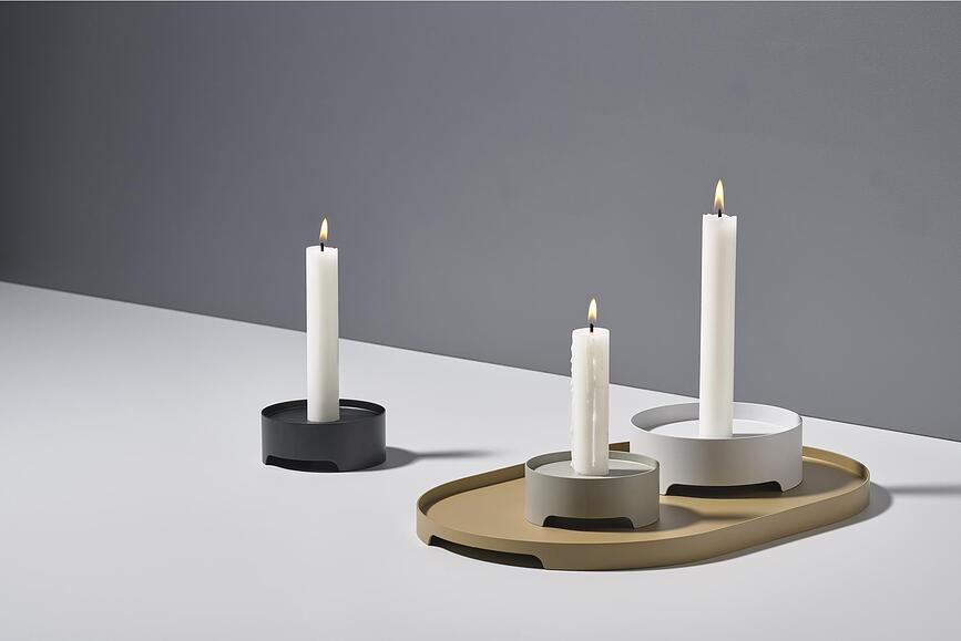 Singles Plateau de Service 23 x 35 cm, noir