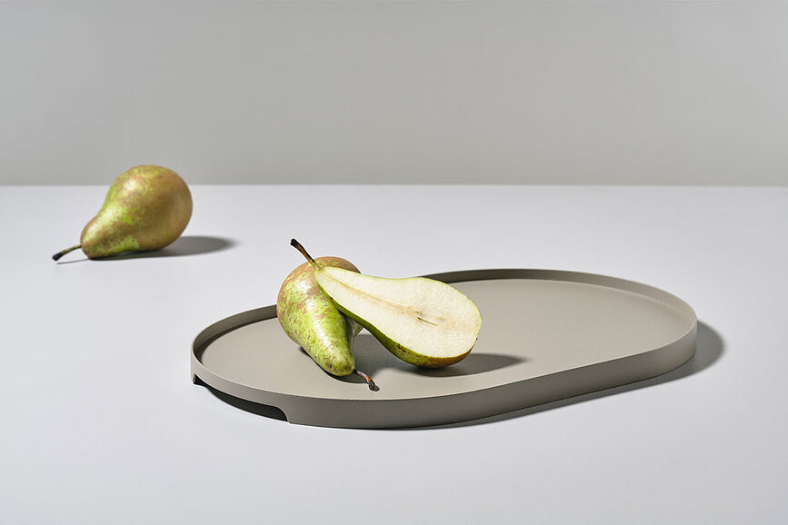 Singles Plateau de Service 23 x 35 cm, noir