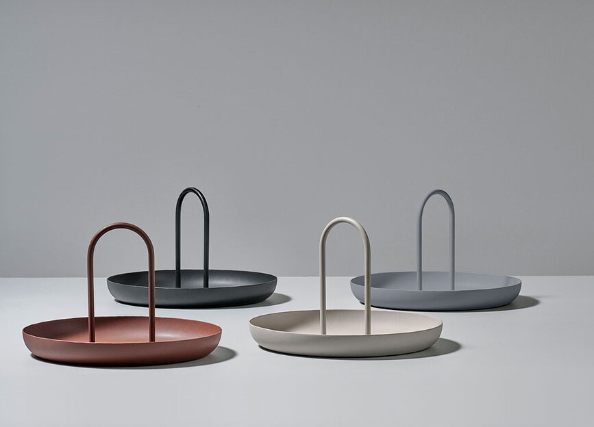 Singles Plateau de Service, noir