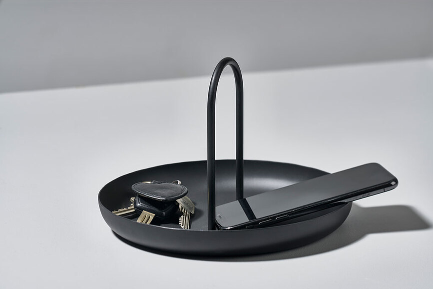 Singles Plateau de Service, noir