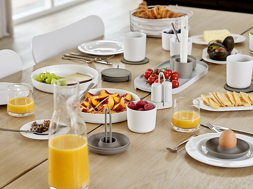 Singles Podstavki za kozarce, črni, 6 kosov