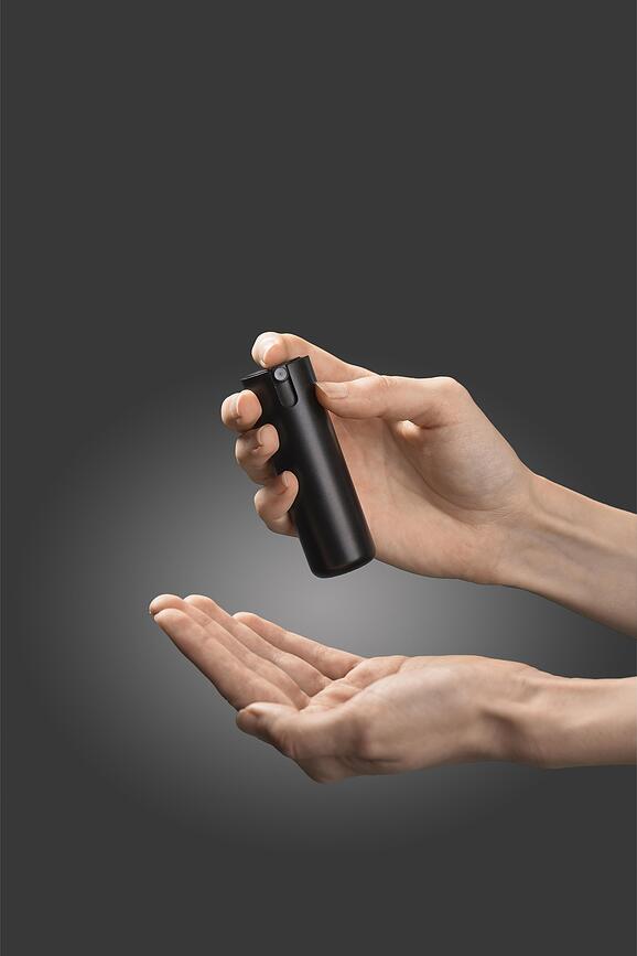 Spray Desinfectante de Manos Singles, negro